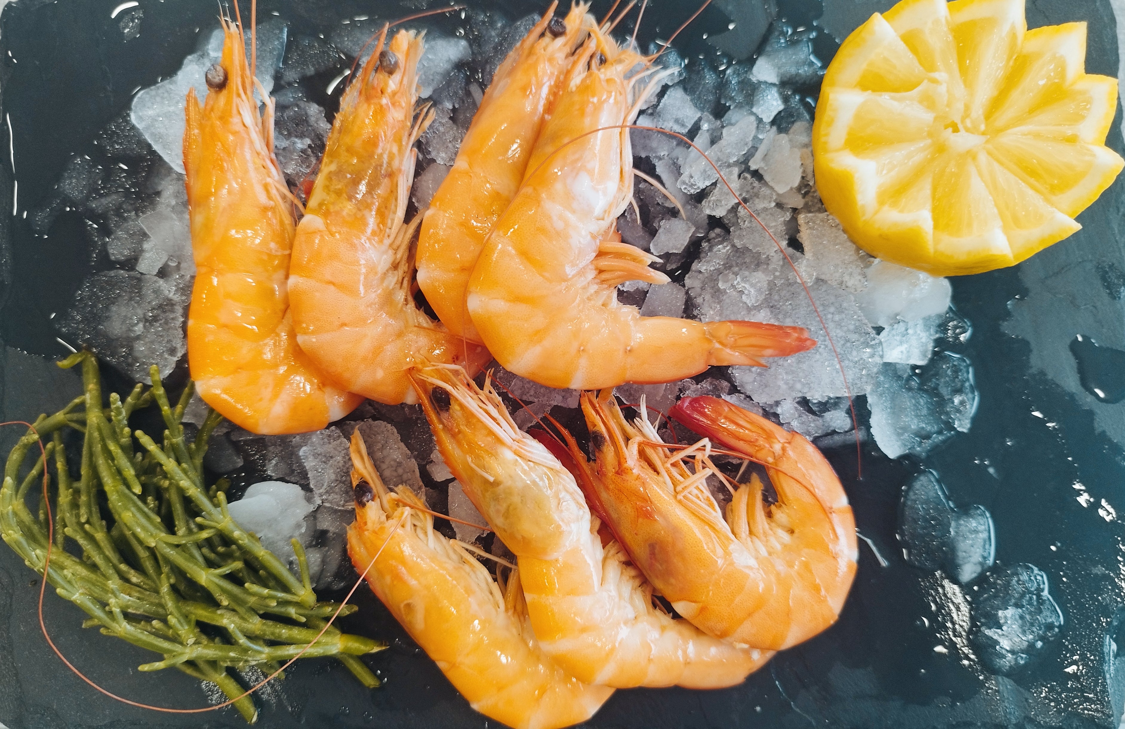 Crevettes rose cuite