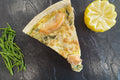 Quiche au saumon épinard