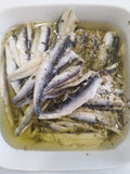 Filet d'anchois à l'ail