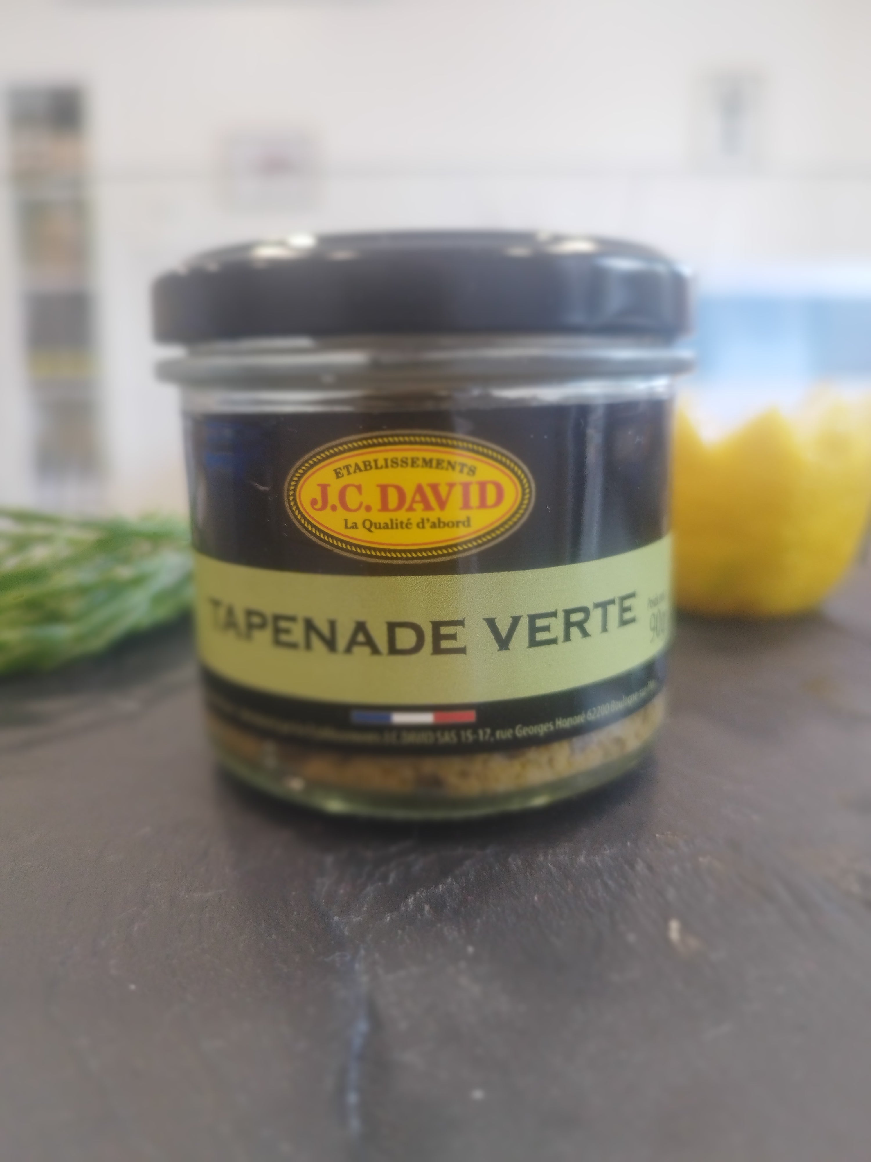 Tapenade d'olives vertes
