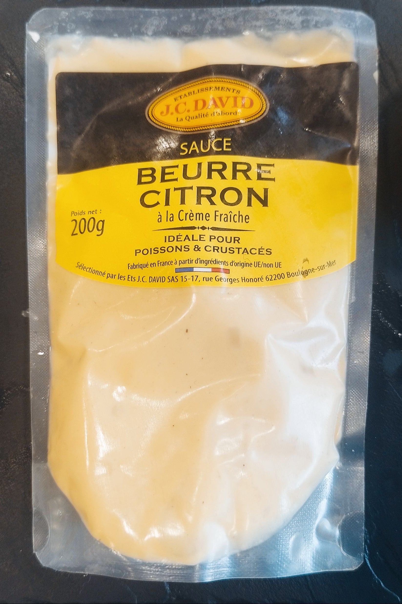 Sauce beurre citron
